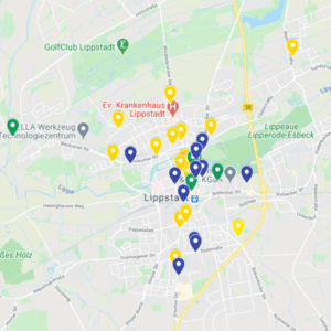 Google-Karte Fairtrade Lippstadt