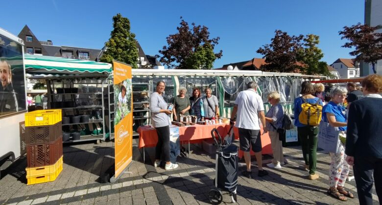 21.09.24 Fairtrade-Town + Weltladen auf dem Marktplatz Lippstadt